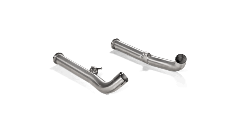 Photo of Akrapovic Front link pipe set (SS) for the Mercedes Benz G63 AMG (W463A) - Image 2